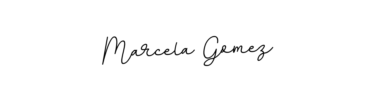 Design your own signature with our free online signature maker. With this signature software, you can create a handwritten (BallpointsItalic-DORy9) signature for name Marcela Gomez. Marcela Gomez signature style 11 images and pictures png