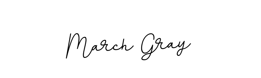 How to make March Gray signature? BallpointsItalic-DORy9 is a professional autograph style. Create handwritten signature for March Gray name. March Gray signature style 11 images and pictures png