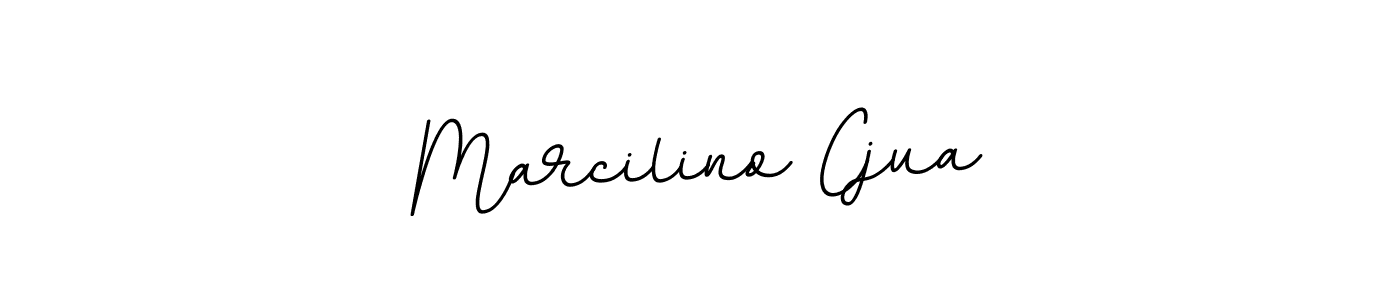 You should practise on your own different ways (BallpointsItalic-DORy9) to write your name (Marcilino Cjua) in signature. don't let someone else do it for you. Marcilino Cjua signature style 11 images and pictures png