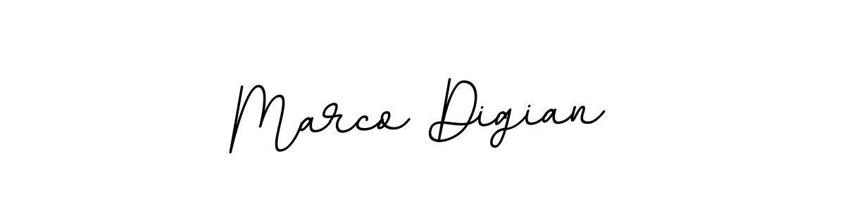 Design your own signature with our free online signature maker. With this signature software, you can create a handwritten (BallpointsItalic-DORy9) signature for name Marco Digian. Marco Digian signature style 11 images and pictures png