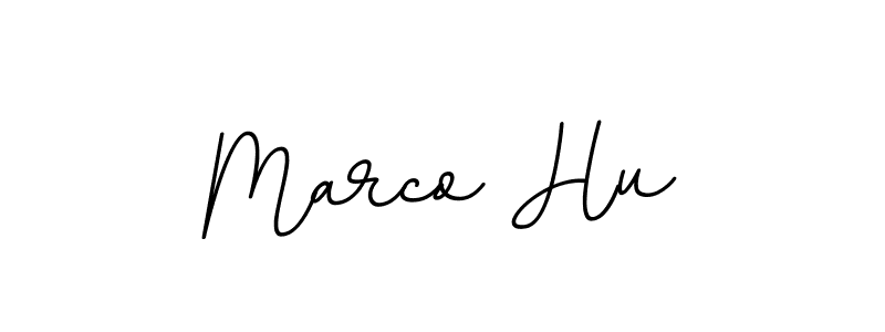 The best way (BallpointsItalic-DORy9) to make a short signature is to pick only two or three words in your name. The name Marco Hu include a total of six letters. For converting this name. Marco Hu signature style 11 images and pictures png