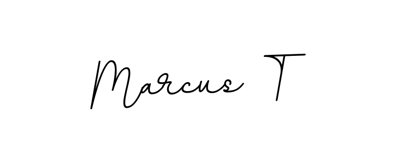 You should practise on your own different ways (BallpointsItalic-DORy9) to write your name (Marcus T) in signature. don't let someone else do it for you. Marcus T signature style 11 images and pictures png