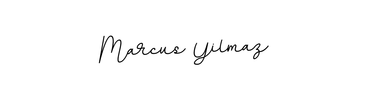 The best way (BallpointsItalic-DORy9) to make a short signature is to pick only two or three words in your name. The name Marcus Yilmaz include a total of six letters. For converting this name. Marcus Yilmaz signature style 11 images and pictures png