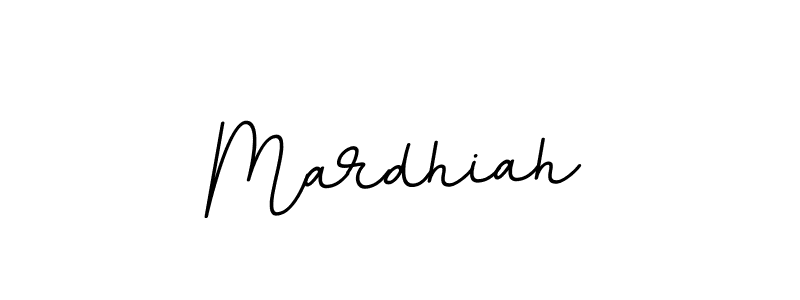 You should practise on your own different ways (BallpointsItalic-DORy9) to write your name (Mardhiah) in signature. don't let someone else do it for you. Mardhiah signature style 11 images and pictures png