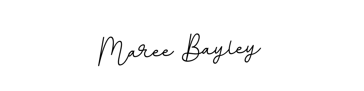Design your own signature with our free online signature maker. With this signature software, you can create a handwritten (BallpointsItalic-DORy9) signature for name Maree Bayley. Maree Bayley signature style 11 images and pictures png