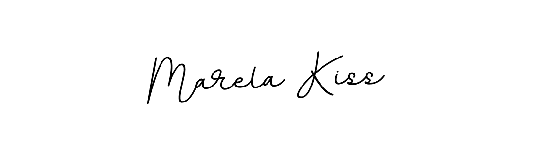 The best way (BallpointsItalic-DORy9) to make a short signature is to pick only two or three words in your name. The name Marela Kiss include a total of six letters. For converting this name. Marela Kiss signature style 11 images and pictures png