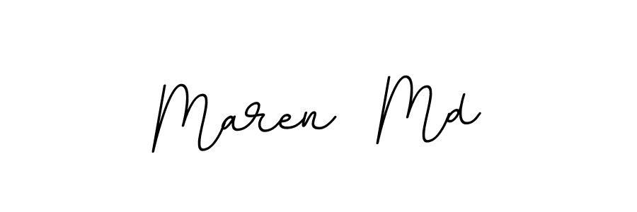 Create a beautiful signature design for name Maren  Md. With this signature (BallpointsItalic-DORy9) fonts, you can make a handwritten signature for free. Maren  Md signature style 11 images and pictures png