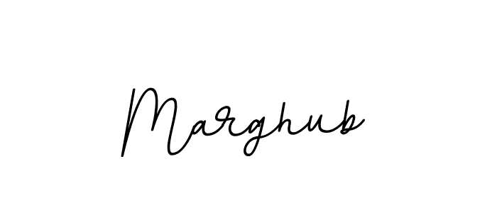 Marghub stylish signature style. Best Handwritten Sign (BallpointsItalic-DORy9) for my name. Handwritten Signature Collection Ideas for my name Marghub. Marghub signature style 11 images and pictures png