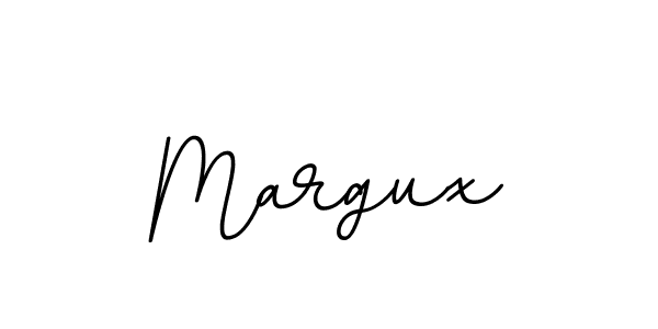 Design your own signature with our free online signature maker. With this signature software, you can create a handwritten (BallpointsItalic-DORy9) signature for name Margux. Margux signature style 11 images and pictures png