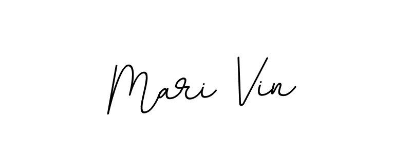 Create a beautiful signature design for name Mari Vin. With this signature (BallpointsItalic-DORy9) fonts, you can make a handwritten signature for free. Mari Vin signature style 11 images and pictures png