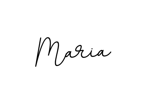 Make a beautiful signature design for name Maria. With this signature (BallpointsItalic-DORy9) style, you can create a handwritten signature for free. Maria signature style 11 images and pictures png