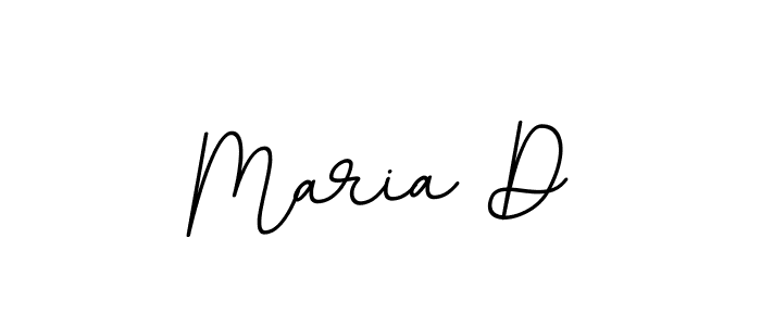 Also You can easily find your signature by using the search form. We will create Maria D name handwritten signature images for you free of cost using BallpointsItalic-DORy9 sign style. Maria D signature style 11 images and pictures png
