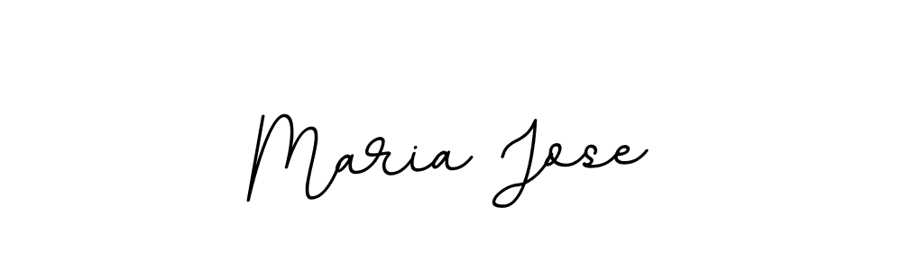 How to make Maria Jose name signature. Use BallpointsItalic-DORy9 style for creating short signs online. This is the latest handwritten sign. Maria Jose signature style 11 images and pictures png