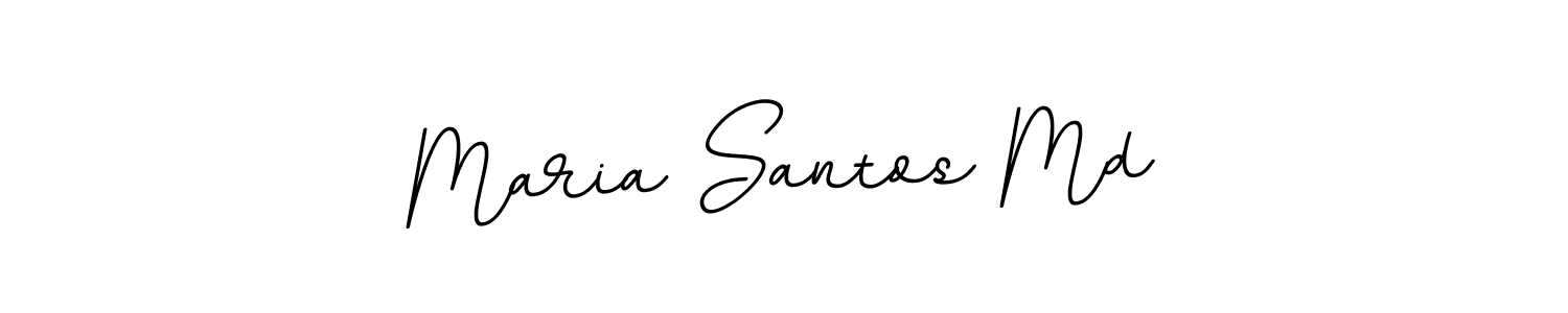 Also we have Maria Santos Md name is the best signature style. Create professional handwritten signature collection using BallpointsItalic-DORy9 autograph style. Maria Santos Md signature style 11 images and pictures png
