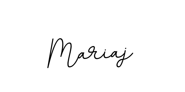 Also we have Mariaj name is the best signature style. Create professional handwritten signature collection using BallpointsItalic-DORy9 autograph style. Mariaj signature style 11 images and pictures png