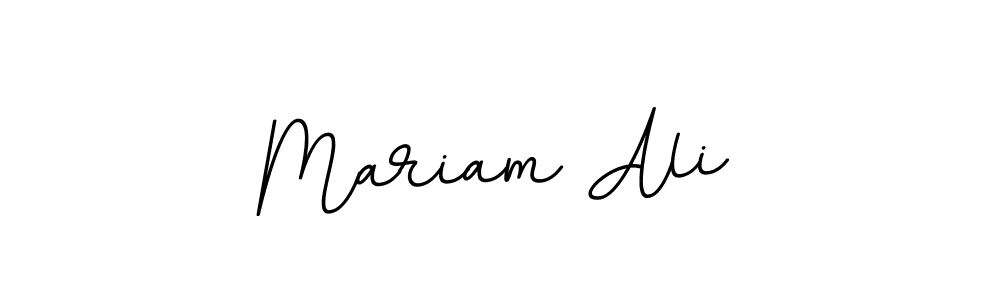 How to make Mariam Ali signature? BallpointsItalic-DORy9 is a professional autograph style. Create handwritten signature for Mariam Ali name. Mariam Ali signature style 11 images and pictures png