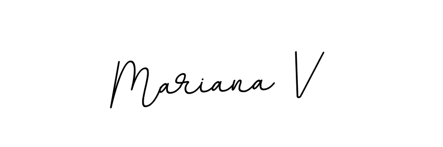 BallpointsItalic-DORy9 is a professional signature style that is perfect for those who want to add a touch of class to their signature. It is also a great choice for those who want to make their signature more unique. Get Mariana V name to fancy signature for free. Mariana V signature style 11 images and pictures png