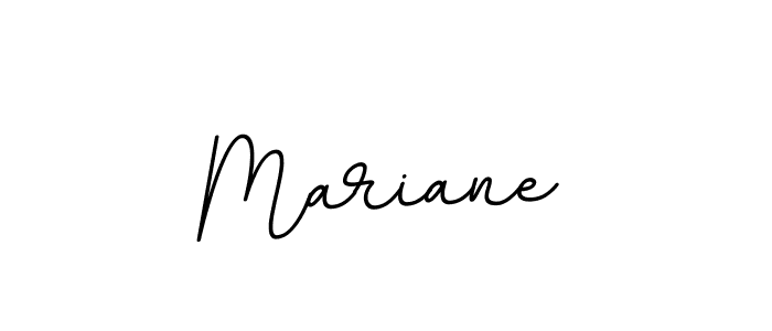 How to make Mariane name signature. Use BallpointsItalic-DORy9 style for creating short signs online. This is the latest handwritten sign. Mariane signature style 11 images and pictures png