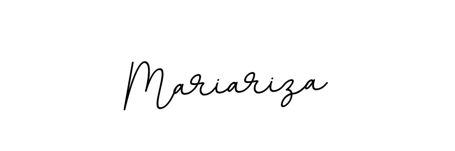 Create a beautiful signature design for name Mariariza. With this signature (BallpointsItalic-DORy9) fonts, you can make a handwritten signature for free. Mariariza signature style 11 images and pictures png