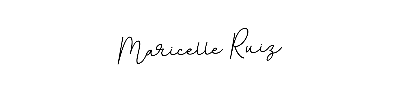 Create a beautiful signature design for name Maricelle Ruiz. With this signature (BallpointsItalic-DORy9) fonts, you can make a handwritten signature for free. Maricelle Ruiz signature style 11 images and pictures png