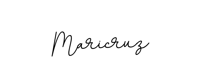 Use a signature maker to create a handwritten signature online. With this signature software, you can design (BallpointsItalic-DORy9) your own signature for name Maricruz. Maricruz signature style 11 images and pictures png