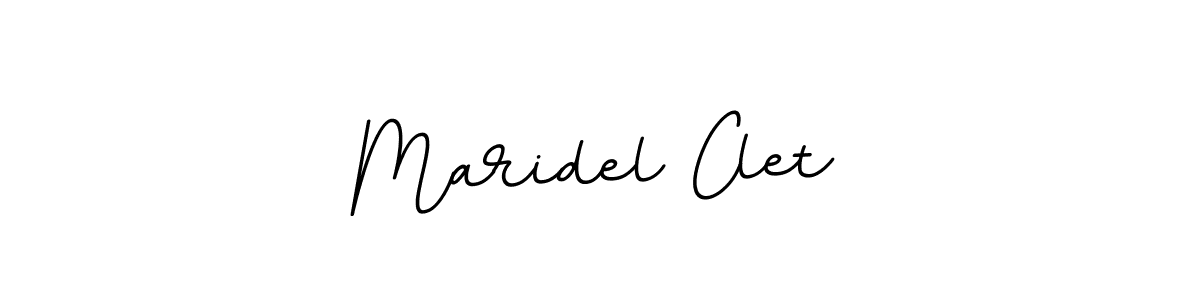 Create a beautiful signature design for name Maridel Clet. With this signature (BallpointsItalic-DORy9) fonts, you can make a handwritten signature for free. Maridel Clet signature style 11 images and pictures png