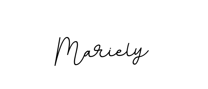 How to make Mariely signature? BallpointsItalic-DORy9 is a professional autograph style. Create handwritten signature for Mariely name. Mariely signature style 11 images and pictures png