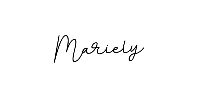 How to make Mariely signature? BallpointsItalic-DORy9 is a professional autograph style. Create handwritten signature for Mariely name. Mariely signature style 11 images and pictures png