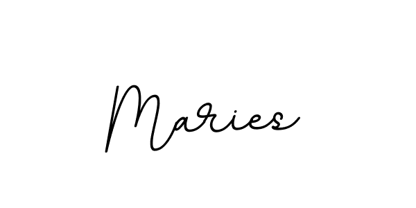 Maries stylish signature style. Best Handwritten Sign (BallpointsItalic-DORy9) for my name. Handwritten Signature Collection Ideas for my name Maries. Maries signature style 11 images and pictures png