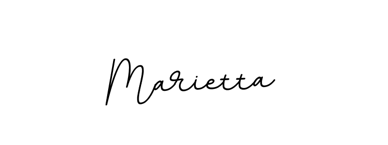 Marietta stylish signature style. Best Handwritten Sign (BallpointsItalic-DORy9) for my name. Handwritten Signature Collection Ideas for my name Marietta. Marietta signature style 11 images and pictures png