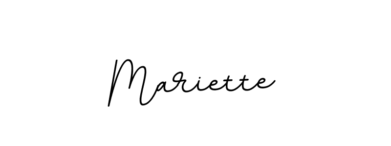 BallpointsItalic-DORy9 is a professional signature style that is perfect for those who want to add a touch of class to their signature. It is also a great choice for those who want to make their signature more unique. Get Mariette name to fancy signature for free. Mariette signature style 11 images and pictures png