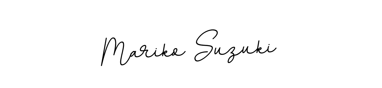 Similarly BallpointsItalic-DORy9 is the best handwritten signature design. Signature creator online .You can use it as an online autograph creator for name Mariko Suzuki. Mariko Suzuki signature style 11 images and pictures png