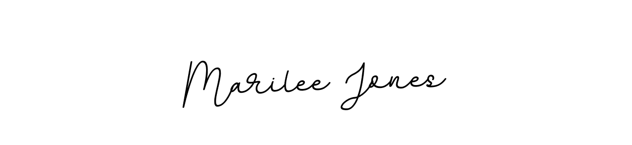 The best way (BallpointsItalic-DORy9) to make a short signature is to pick only two or three words in your name. The name Marilee Jones include a total of six letters. For converting this name. Marilee Jones signature style 11 images and pictures png