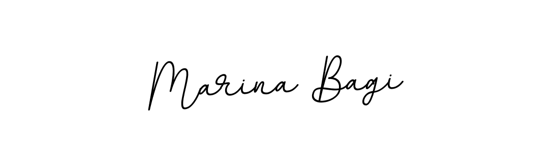 How to make Marina Bagi signature? BallpointsItalic-DORy9 is a professional autograph style. Create handwritten signature for Marina Bagi name. Marina Bagi signature style 11 images and pictures png