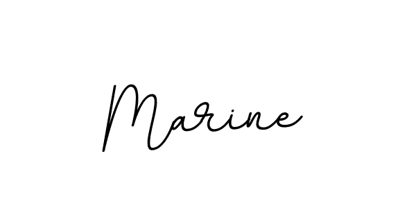 How to make Marine name signature. Use BallpointsItalic-DORy9 style for creating short signs online. This is the latest handwritten sign. Marine signature style 11 images and pictures png