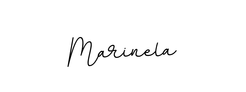 Create a beautiful signature design for name Marinela. With this signature (BallpointsItalic-DORy9) fonts, you can make a handwritten signature for free. Marinela signature style 11 images and pictures png