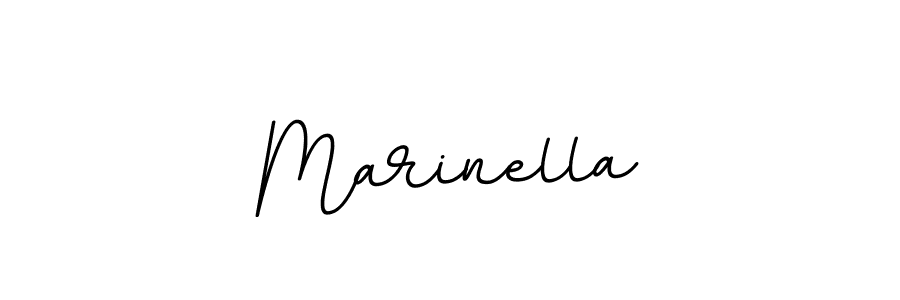 You should practise on your own different ways (BallpointsItalic-DORy9) to write your name (Marinella) in signature. don't let someone else do it for you. Marinella signature style 11 images and pictures png