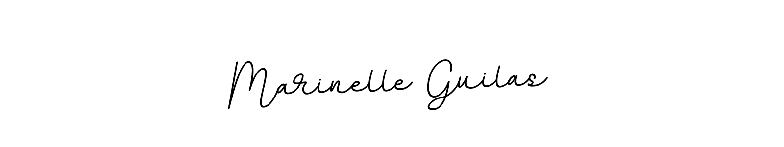 if you are searching for the best signature style for your name Marinelle Guilas. so please give up your signature search. here we have designed multiple signature styles  using BallpointsItalic-DORy9. Marinelle Guilas signature style 11 images and pictures png