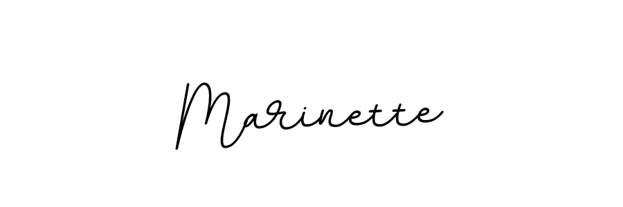 Marinette stylish signature style. Best Handwritten Sign (BallpointsItalic-DORy9) for my name. Handwritten Signature Collection Ideas for my name Marinette. Marinette signature style 11 images and pictures png