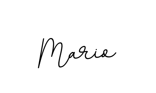 Make a beautiful signature design for name Mario. With this signature (BallpointsItalic-DORy9) style, you can create a handwritten signature for free. Mario signature style 11 images and pictures png