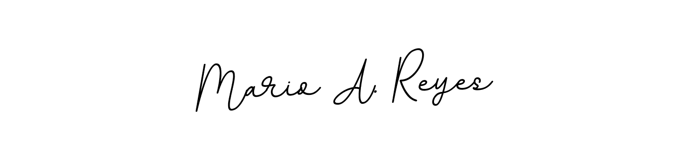 You should practise on your own different ways (BallpointsItalic-DORy9) to write your name (Mario A. Reyes) in signature. don't let someone else do it for you. Mario A. Reyes signature style 11 images and pictures png