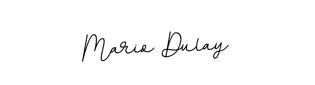 How to make Mario Dulay name signature. Use BallpointsItalic-DORy9 style for creating short signs online. This is the latest handwritten sign. Mario Dulay signature style 11 images and pictures png