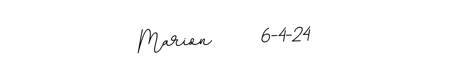 How to Draw Marion      6-4-24 signature style? BallpointsItalic-DORy9 is a latest design signature styles for name Marion      6-4-24. Marion      6-4-24 signature style 11 images and pictures png