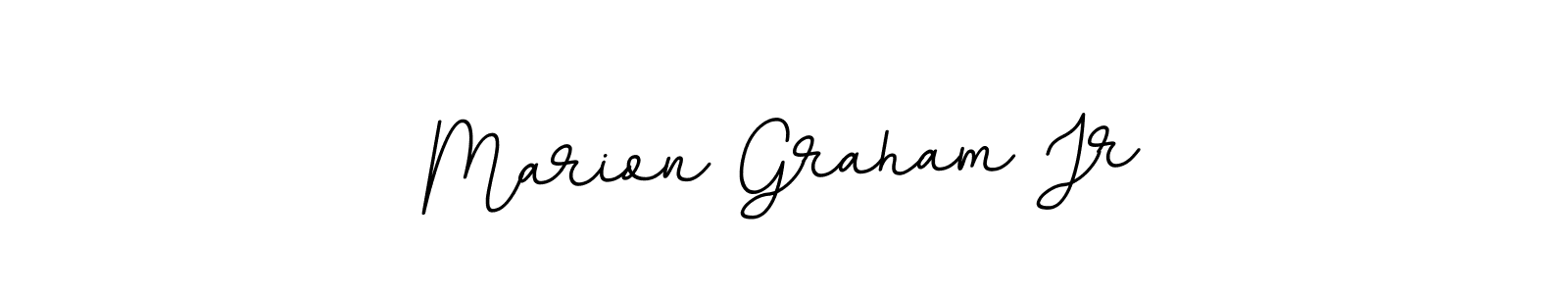 How to make Marion Graham Jr name signature. Use BallpointsItalic-DORy9 style for creating short signs online. This is the latest handwritten sign. Marion Graham Jr signature style 11 images and pictures png