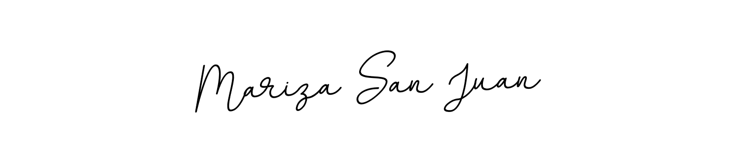 Also You can easily find your signature by using the search form. We will create Mariza San Juan name handwritten signature images for you free of cost using BallpointsItalic-DORy9 sign style. Mariza San Juan signature style 11 images and pictures png