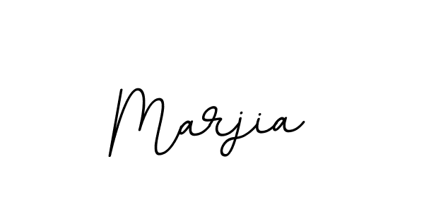 Create a beautiful signature design for name Marjia. With this signature (BallpointsItalic-DORy9) fonts, you can make a handwritten signature for free. Marjia signature style 11 images and pictures png