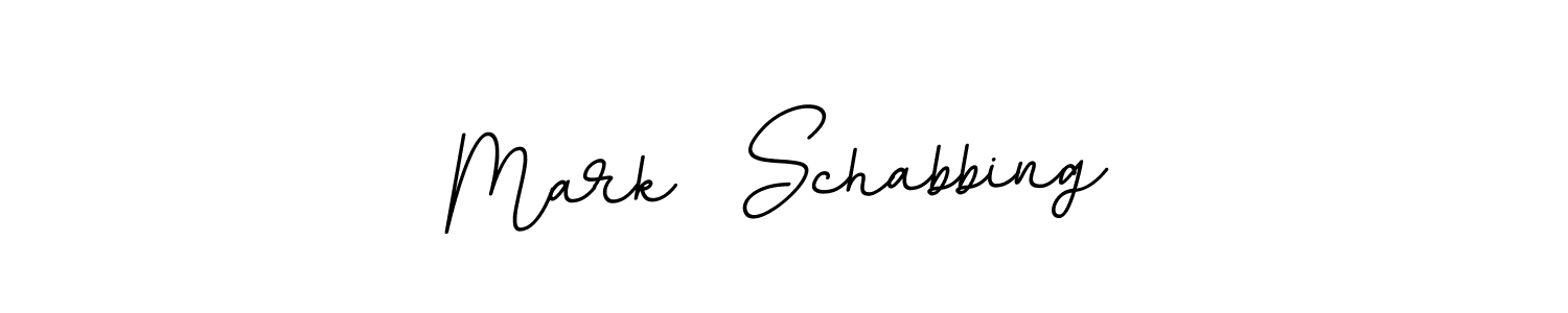 You should practise on your own different ways (BallpointsItalic-DORy9) to write your name (Mark  Schabbing) in signature. don't let someone else do it for you. Mark  Schabbing signature style 11 images and pictures png