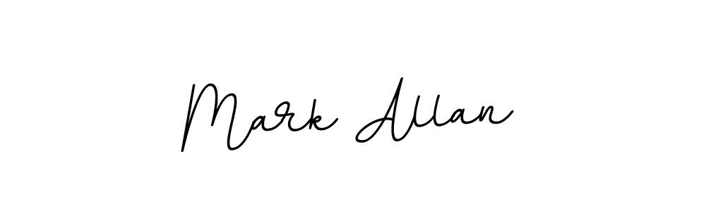 The best way (BallpointsItalic-DORy9) to make a short signature is to pick only two or three words in your name. The name Mark Allan include a total of six letters. For converting this name. Mark Allan signature style 11 images and pictures png