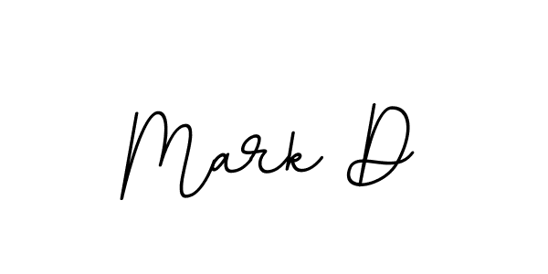 How to make Mark D name signature. Use BallpointsItalic-DORy9 style for creating short signs online. This is the latest handwritten sign. Mark D signature style 11 images and pictures png