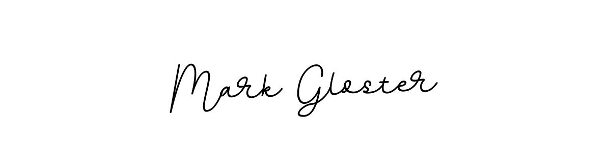Make a beautiful signature design for name Mark Gloster. With this signature (BallpointsItalic-DORy9) style, you can create a handwritten signature for free. Mark Gloster signature style 11 images and pictures png